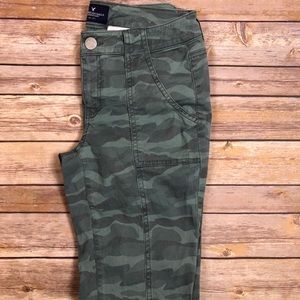 American Eagle Skinny Stretch Camo Jeans